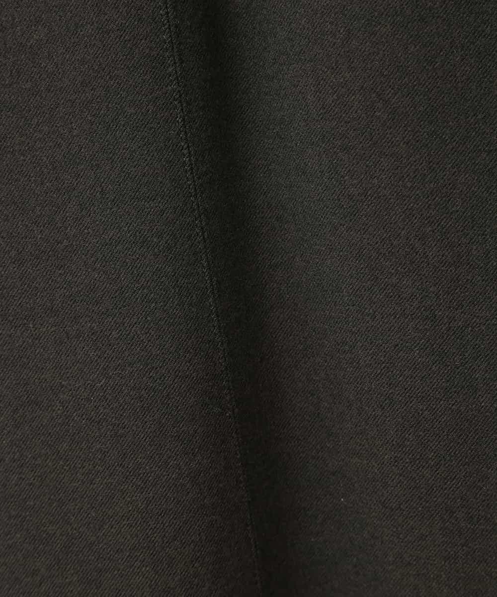 RLLAB21250 HIROKO BIS GRANDE(ヒロコ ビス グランデ) 【大きいサイズ】カシミヤタッチテーパードラインパンツ /洗える カーキ