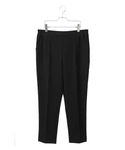 RLLAC50190 HIROKO BIS GRANDE 【大きいサイズ】センタープレスウールライクシルエットパンツ /洗える