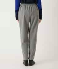 RLLAE20250 HIROKO BIS GRANDE(ヒロコ ビス グランデ) 【大きいサイズ】両面起毛デザインプルオンパンツ /洗える グレー