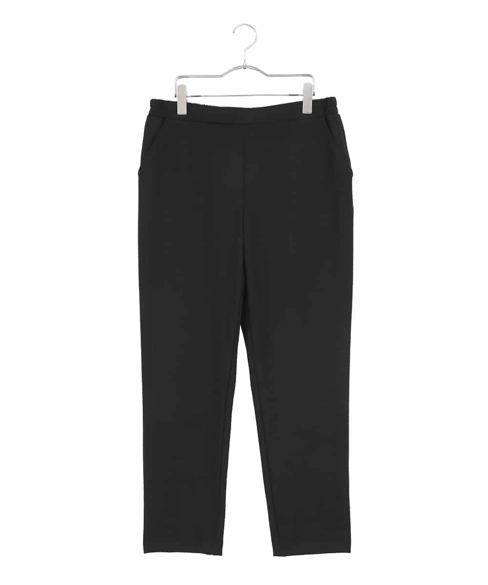 RLLAE20250 HIROKO BIS GRANDE 【大きいサイズ】両面起毛デザインプルオンパンツ /洗える