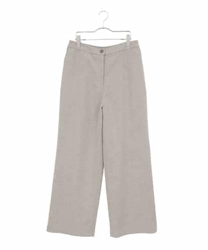 RLLAE21250 HIROKO BIS GRANDE ネップツイードワイドプルオンパンツ