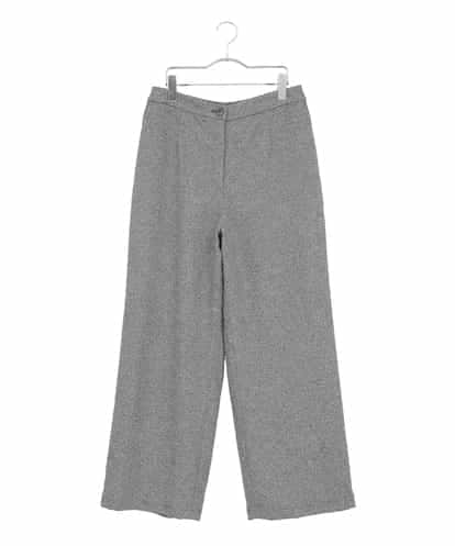 RLLAE21250 HIROKO BIS GRANDE ネップツイードワイドプルオンパンツ