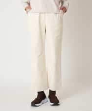 RLLAF31250 HIROKO BIS GRANDE(ヒロコ ビス グランデ) 【大きいサイズ】ストレッチコーデュロイパンツ アイボリー