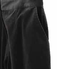 RLLAF31250 HIROKO BIS GRANDE(ヒロコ ビス グランデ) ストレッチコーデュロイパンツ ダークグレー