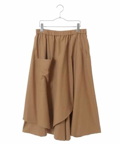 RLLAT81310 HIROKO BIS GRANDE 【洗える】2WAYストレッチラップ風フレアパンツ