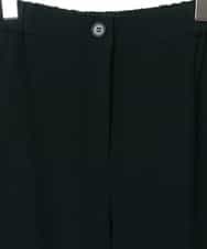 RLLAV20280 HIROKO BIS GRANDE(ヒロコ ビス グランデ) 【洗える】カーゴポケットデザインワイドパンツ グリーン