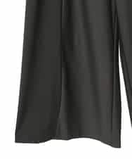 RLLCE01200 HIROKO BIS GRANDE(ヒロコ ビス グランデ) 【大きいサイズ/日本製】エアシルキー切り替えギャザーパンツ カーキ