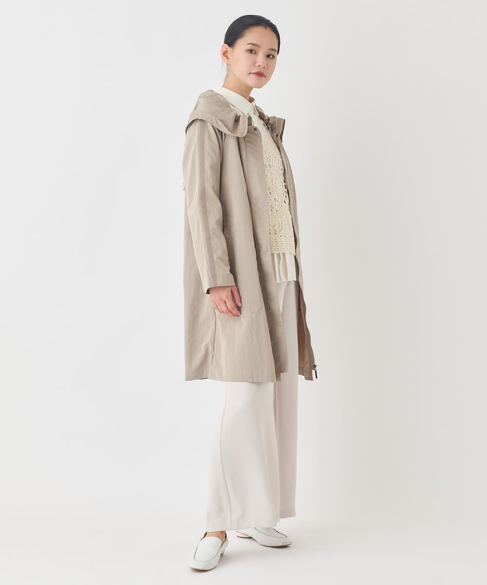 RLLDD04310 HIROKO BIS GRANDE(ヒロコ ビス グランデ) 【大きいサイズ】ナチュラルストレッチスラックス ベージュ