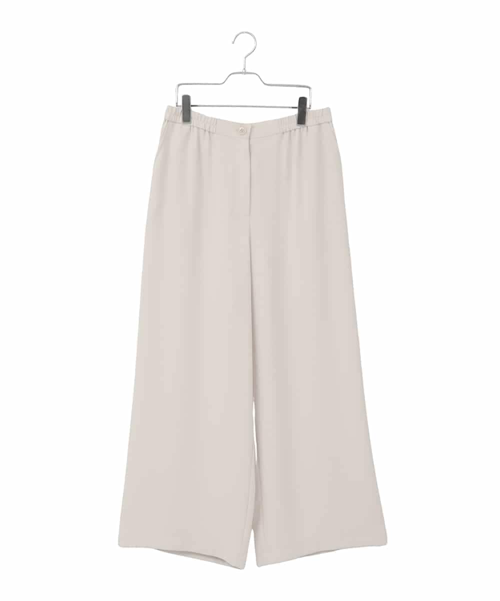 RLLDD04310 HIROKO BIS GRANDE(ヒロコ ビス グランデ) 【大きいサイズ】ナチュラルストレッチスラックス ベージュ