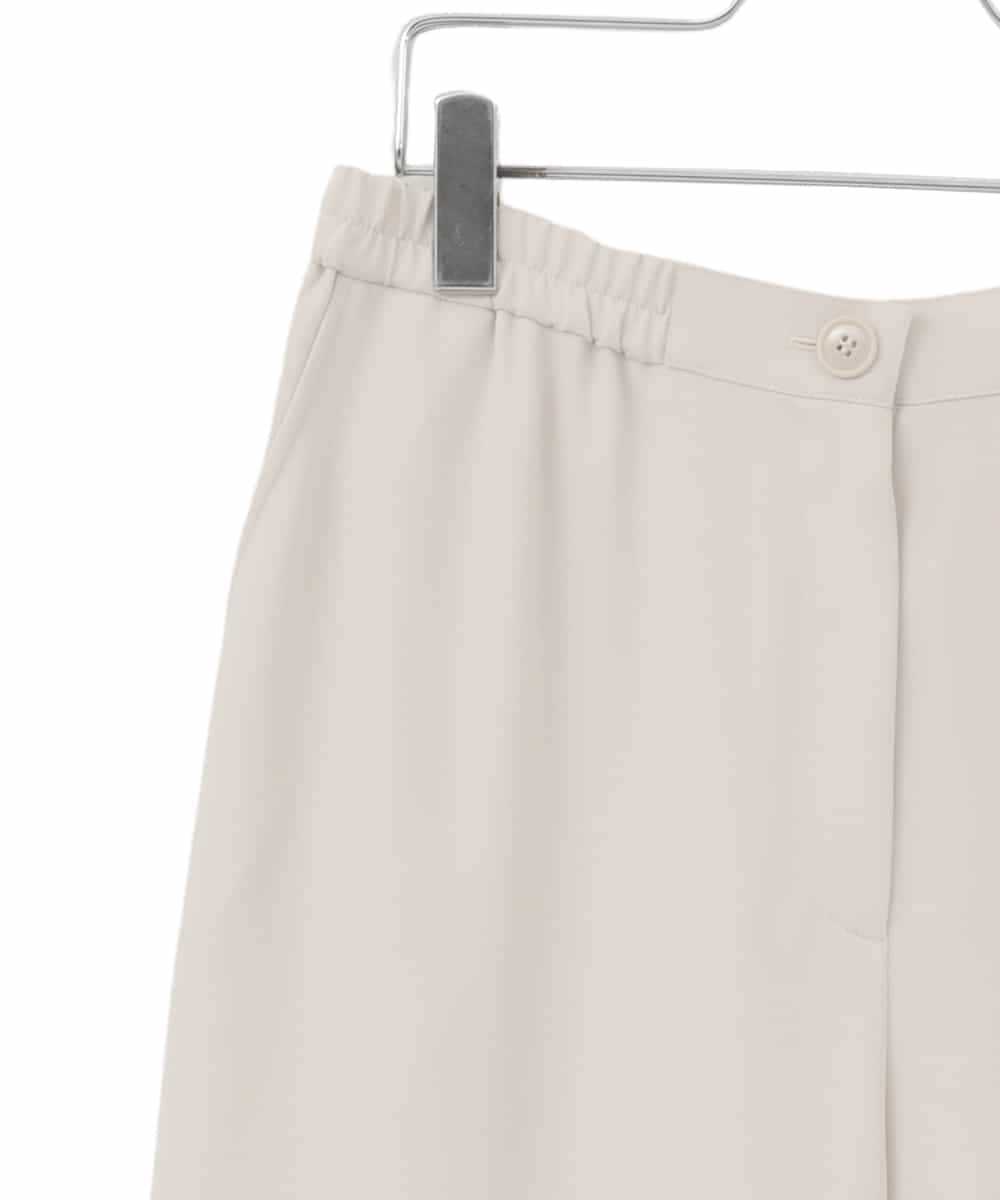 RLLDD04310 HIROKO BIS GRANDE(ヒロコ ビス グランデ) 【大きいサイズ】ナチュラルストレッチスラックス ベージュ