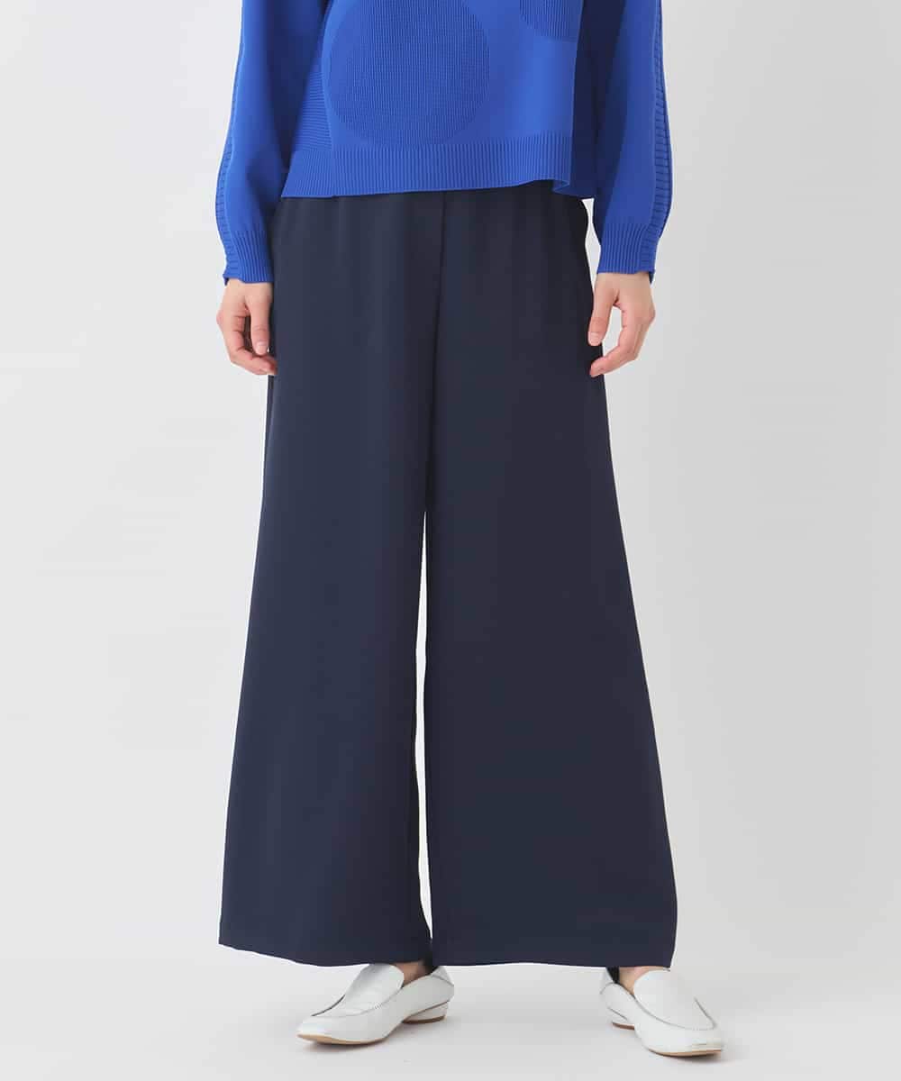 RLLDD04310 HIROKO BIS GRANDE(ヒロコ ビス グランデ) 【大きいサイズ】ナチュラルストレッチスラックス ベージュ