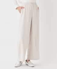 RLLDD04310 HIROKO BIS GRANDE(ヒロコ ビス グランデ) 【大きいサイズ】ナチュラルストレッチスラックス ベージュ