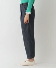 RLLDS22260 HIROKO BIS GRANDE(ヒロコ ビス グランデ) 【洗える】デニムライクペグトップパンツ ネイビー