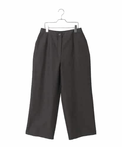 RLLED46350 HIROKO BIS GRANDE 【大きいサイズ】ジャカードストレートパンツ