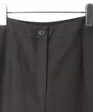 RLLED46350 HIROKO BIS GRANDE(ヒロコ ビス グランデ) ジャカードストレートパンツ ダークグレー