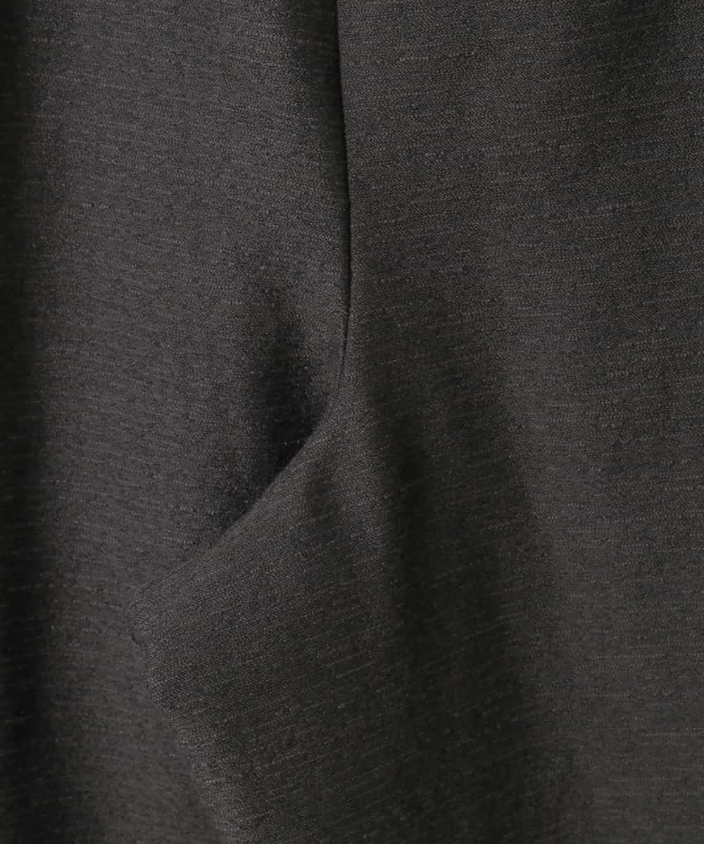 RLLED46350 HIROKO BIS GRANDE(ヒロコ ビス グランデ) ジャカードストレートパンツ ダークグレー