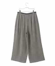 RLLFD03290 HIROKO BIS GRANDE(ヒロコ ビス グランデ) ツイーディーメッシュワイドパンツ ブラック