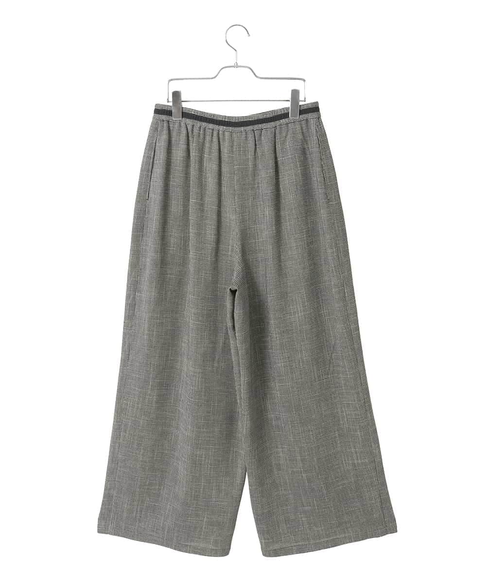 RLLFD03290 HIROKO BIS GRANDE(ヒロコ ビス グランデ) ツイーディーメッシュワイドパンツ ブラック