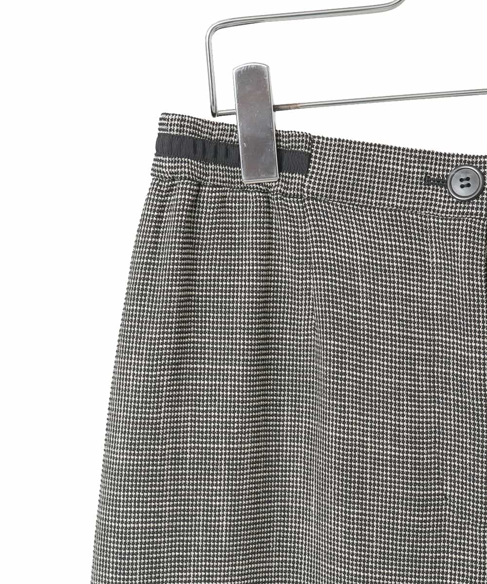 RLLFD03290 HIROKO BIS GRANDE(ヒロコ ビス グランデ) ツイーディーメッシュワイドパンツ ブラック