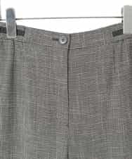 RLLFD03290 HIROKO BIS GRANDE(ヒロコ ビス グランデ) ツイーディーメッシュワイドパンツ ブラック