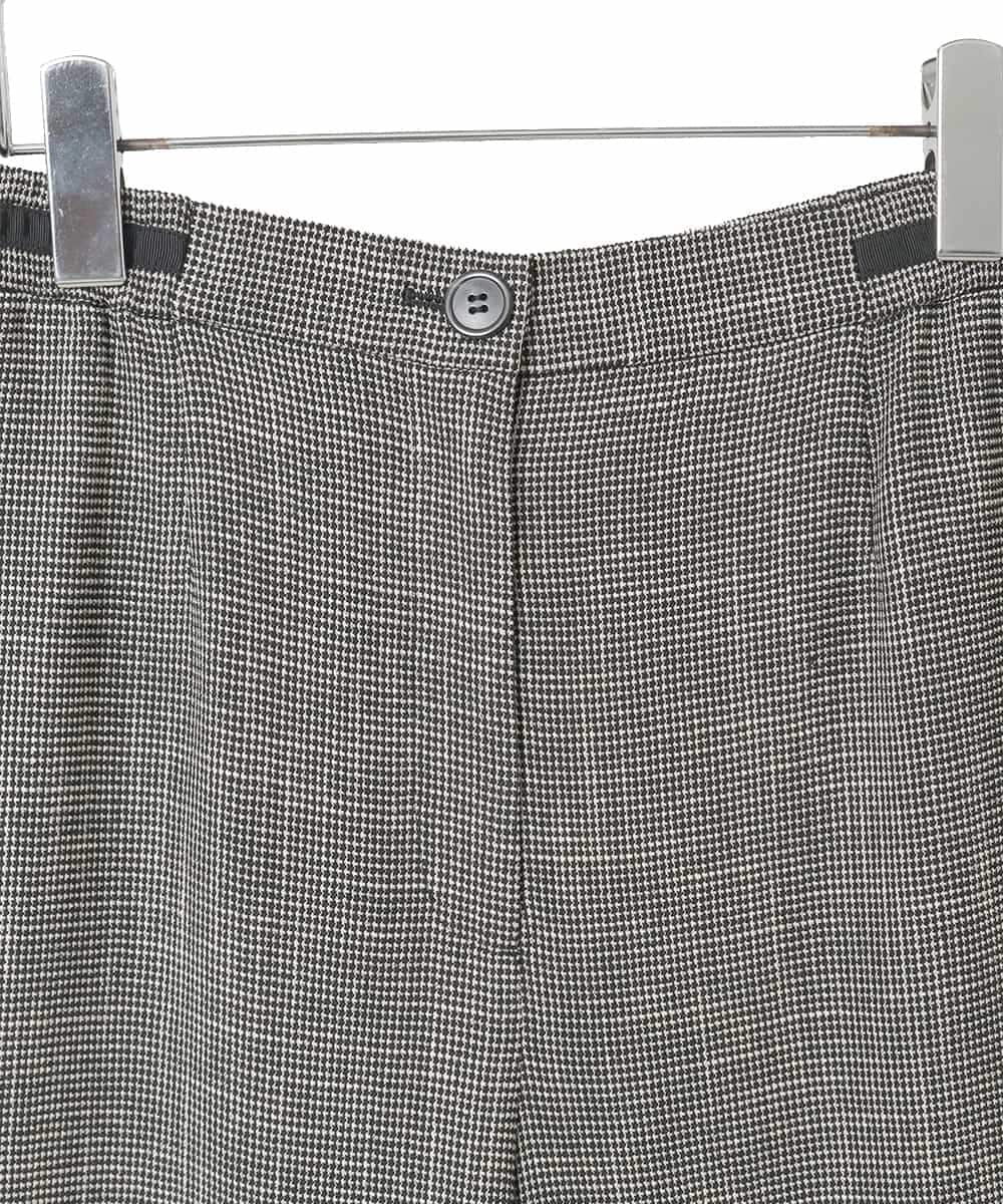 RLLFD03290 HIROKO BIS GRANDE(ヒロコ ビス グランデ) ツイーディーメッシュワイドパンツ ブラック