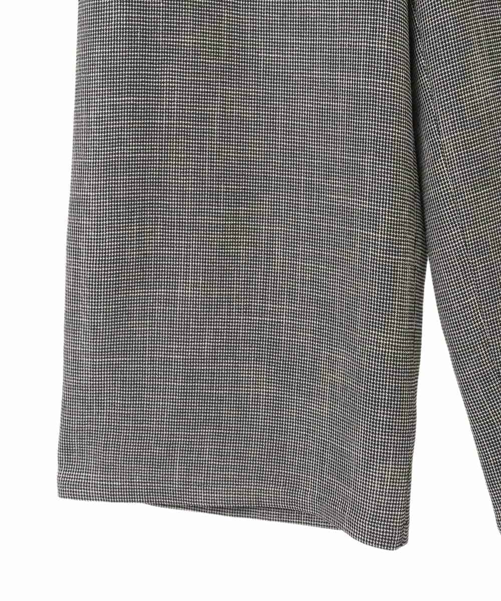 RLLFD03290 HIROKO BIS GRANDE(ヒロコ ビス グランデ) ツイーディーメッシュワイドパンツ ブラック