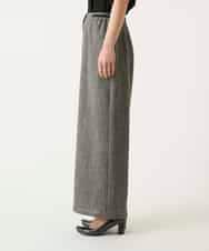 RLLFD03290 HIROKO BIS GRANDE(ヒロコ ビス グランデ) ツイーディーメッシュワイドパンツ ブラック