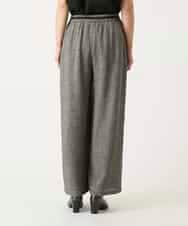 RLLFD03290 HIROKO BIS GRANDE(ヒロコ ビス グランデ) ツイーディーメッシュワイドパンツ ブラック