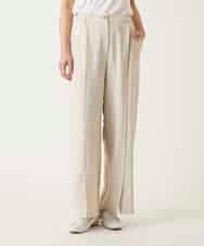 RLLFD12260 HIROKO BIS GRANDE(ヒロコ ビス グランデ) センタータックスリットデザインパンツ ネイビー