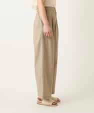 RLLFD32310 HIROKO BIS GRANDE(ヒロコ ビス グランデ) リネンライクイージーワイドパンツ ベージュ