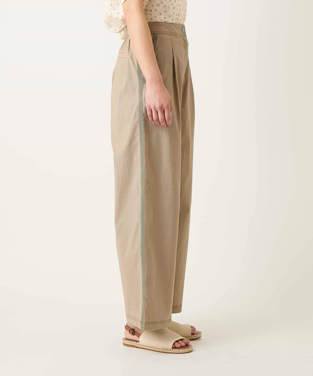 RLLFD32310 HIROKO BIS GRANDE(ヒロコ ビス グランデ) リネンライクイージーワイドパンツ ベージュ