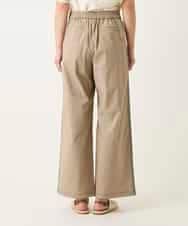 RLLFD32310 HIROKO BIS GRANDE(ヒロコ ビス グランデ) リネンライクイージーワイドパンツ ベージュ