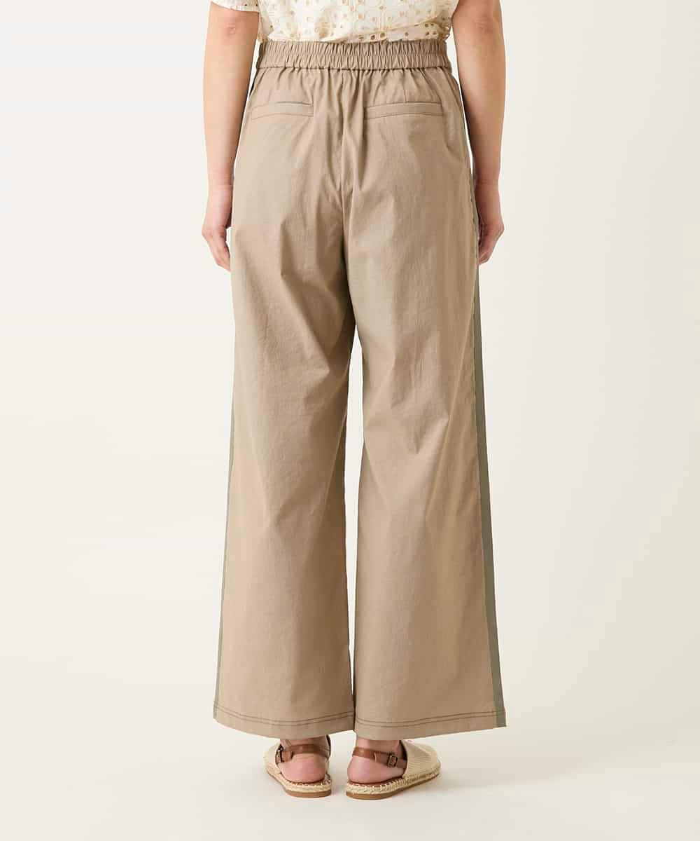 RLLFD32310 HIROKO BIS GRANDE(ヒロコ ビス グランデ) リネンライクイージーワイドパンツ ベージュ