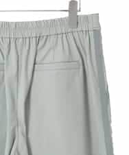 RLLFD32310 HIROKO BIS GRANDE(ヒロコ ビス グランデ) リネンライクイージーワイドパンツ ライトグレー