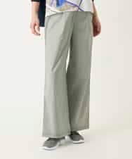 RLLFD32310 HIROKO BIS GRANDE(ヒロコ ビス グランデ) リネンライクイージーワイドパンツ ライトグレー