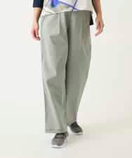 RLLFD32310 HIROKO BIS GRANDE(ヒロコ ビス グランデ) リネンライクイージーワイドパンツ ライトグレー