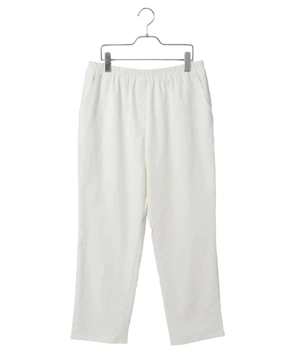 RLLFD50250 HIROKO BIS GRANDE(ヒロコ ビス グランデ) ボディシェルテーパードイージーパンツ ホワイト