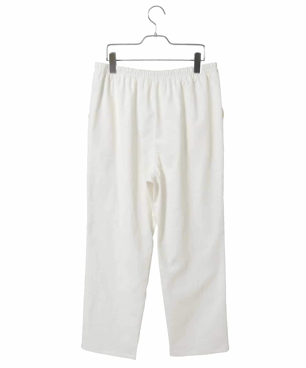 RLLFD50250 HIROKO BIS GRANDE(ヒロコ ビス グランデ) ボディシェルテーパードイージーパンツ ホワイト