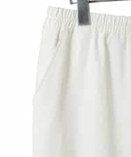 RLLFD50250 HIROKO BIS GRANDE(ヒロコ ビス グランデ) ボディシェルテーパードイージーパンツ ホワイト