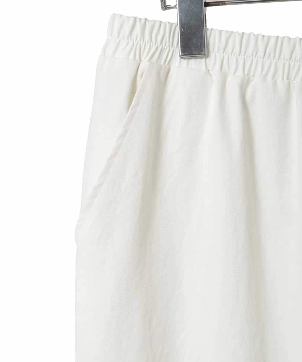 RLLFD50250 HIROKO BIS GRANDE(ヒロコ ビス グランデ) ボディシェルテーパードイージーパンツ ホワイト