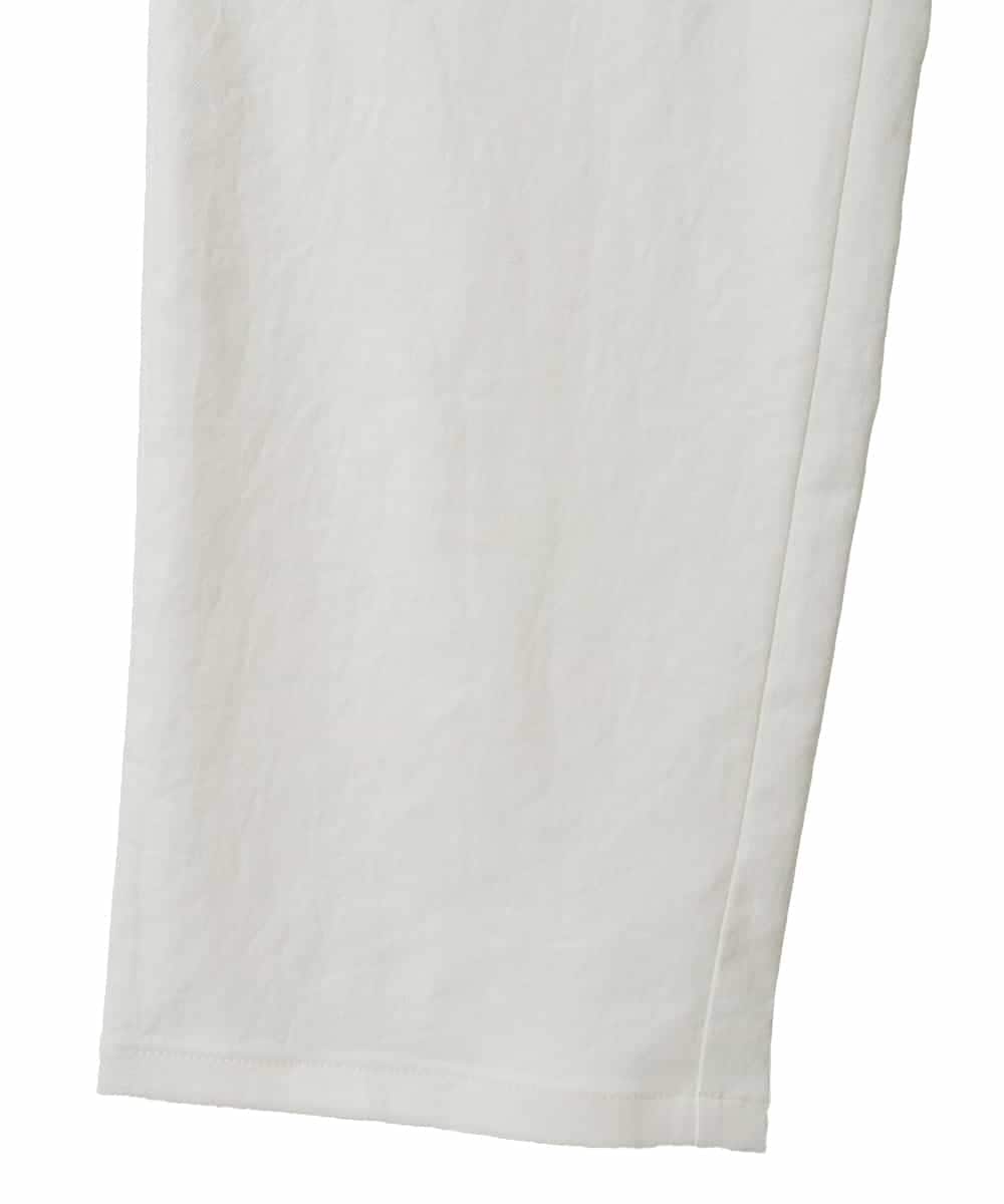 RLLFD50250 HIROKO BIS GRANDE(ヒロコ ビス グランデ) ボディシェルテーパードイージーパンツ ホワイト