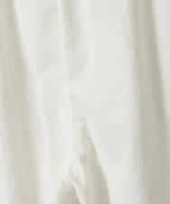 RLLFD50250 HIROKO BIS GRANDE(ヒロコ ビス グランデ) ボディシェルテーパードイージーパンツ ホワイト