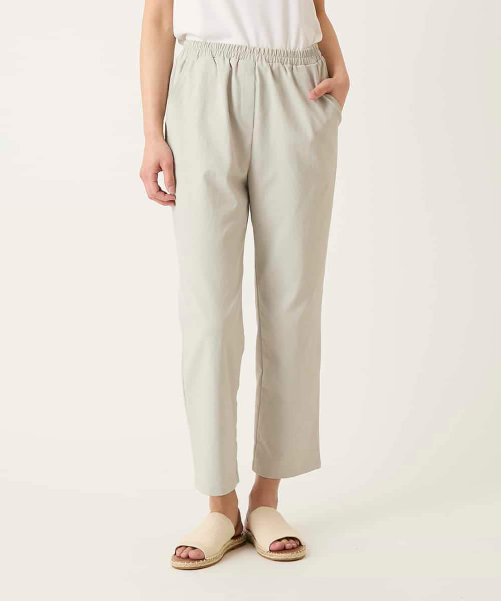 RLLFD50250 HIROKO BIS GRANDE(ヒロコ ビス グランデ) ボディシェルテーパードイージーパンツ ホワイト