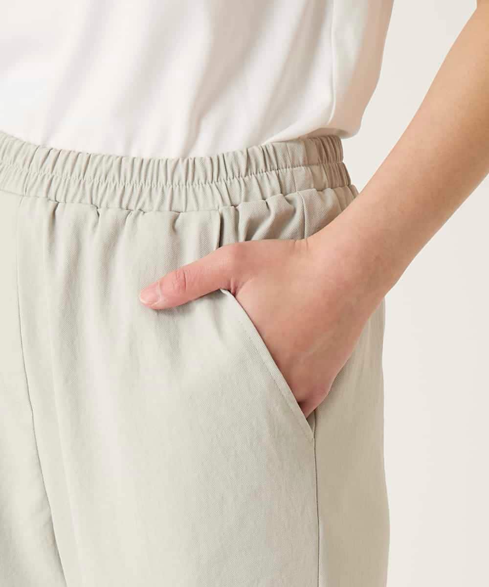 RLLFD50250 HIROKO BIS GRANDE(ヒロコ ビス グランデ) ボディシェルテーパードイージーパンツ ホワイト