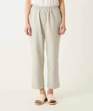 RLLFD50250 HIROKO BIS GRANDE(ヒロコ ビス グランデ) ボディシェルテーパードイージーパンツ ホワイト