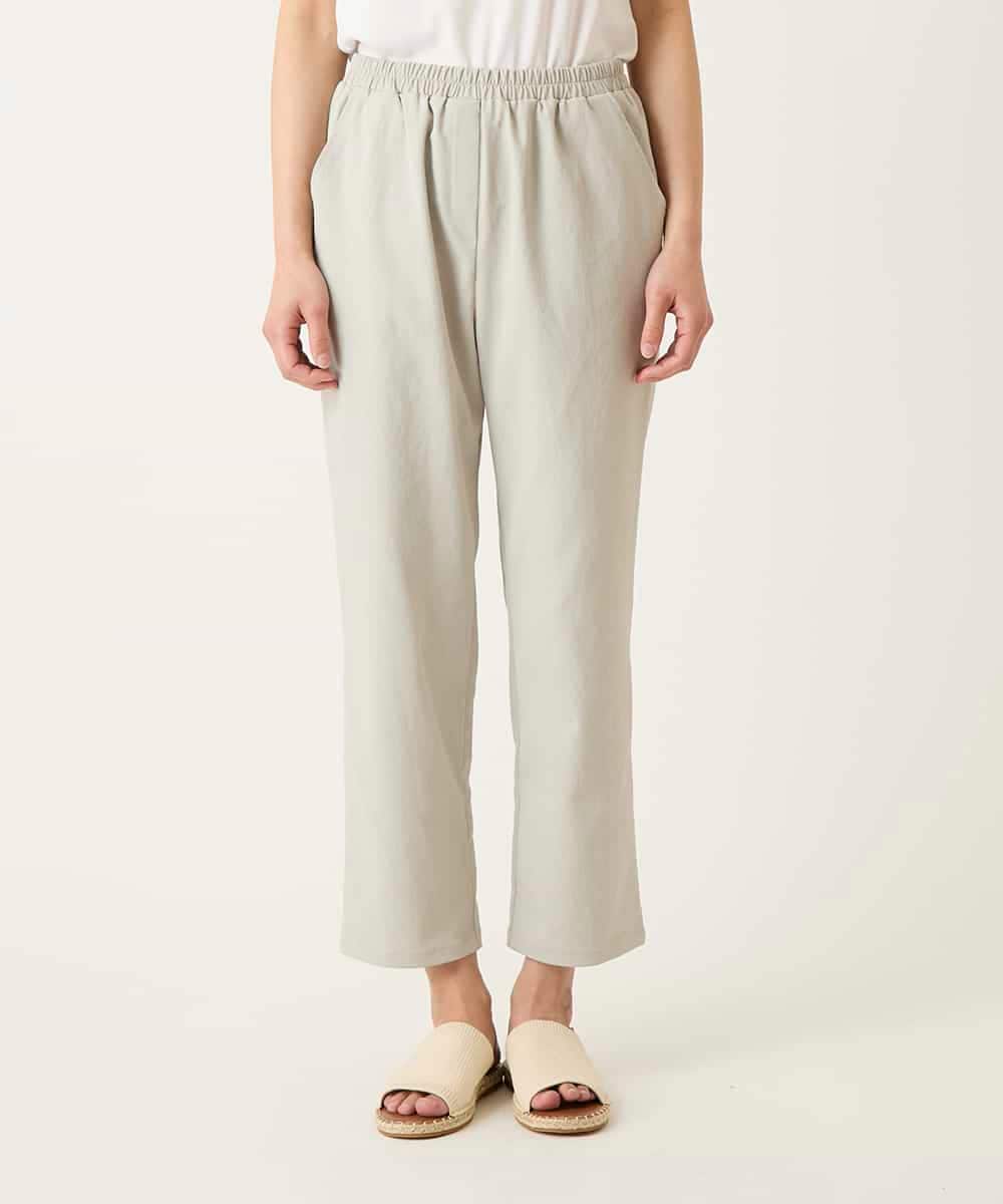 RLLFD50250 HIROKO BIS GRANDE(ヒロコ ビス グランデ) ボディシェルテーパードイージーパンツ ホワイト