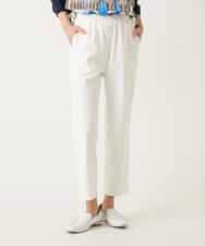 RLLFD50250 HIROKO BIS GRANDE(ヒロコ ビス グランデ) ボディシェルテーパードイージーパンツ ホワイト