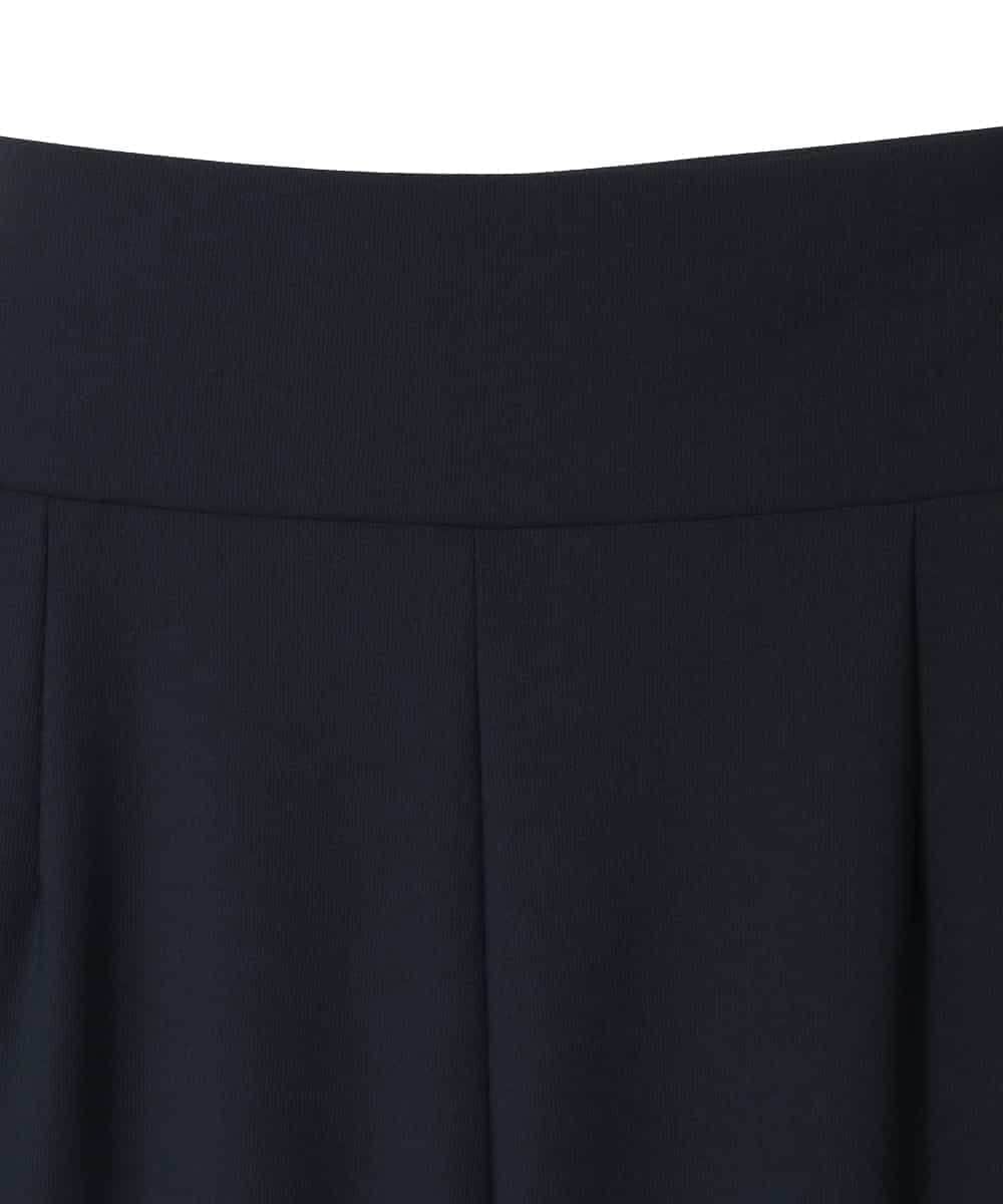 RLLFD51190 HIROKO BIS GRANDE(ヒロコ ビス グランデ) ハイストレッチセミワイドパンツ ネイビー