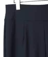 RLLFD51190 HIROKO BIS GRANDE(ヒロコ ビス グランデ) ハイストレッチセミワイドパンツ ネイビー