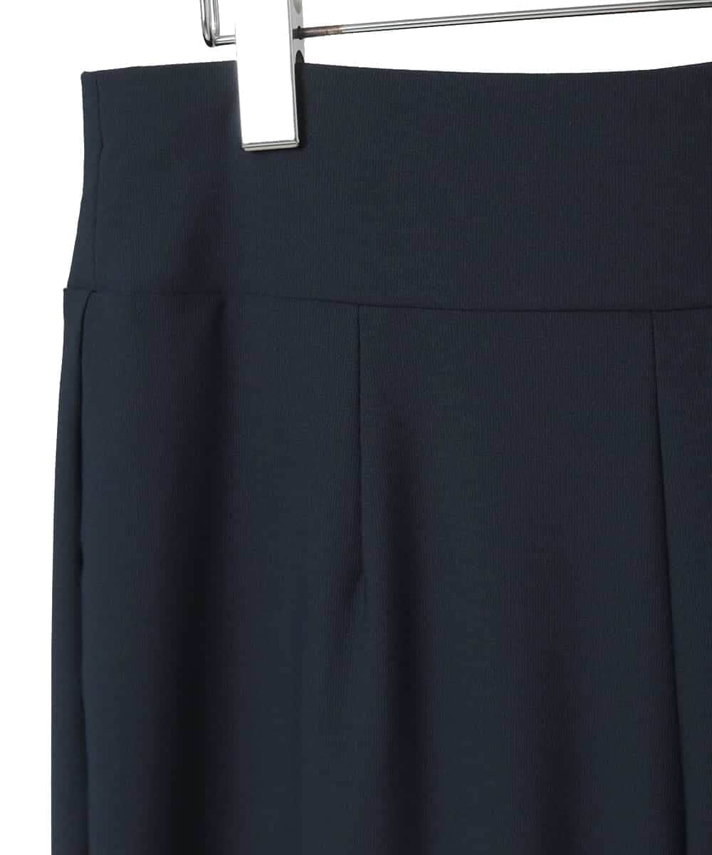 RLLFD51190 HIROKO BIS GRANDE(ヒロコ ビス グランデ) ハイストレッチセミワイドパンツ ネイビー